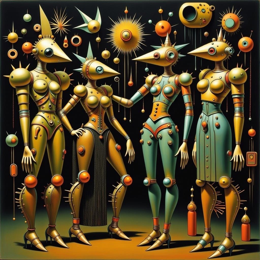 Steampunk Goddesses Unite in Brass and Beauty