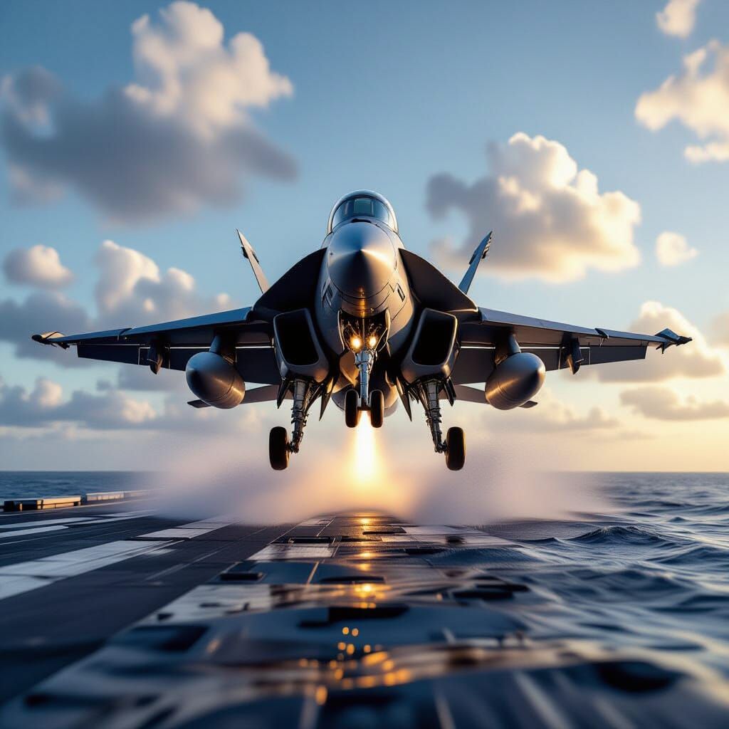 F/A-18 Super Hornet Underside Wheels Up