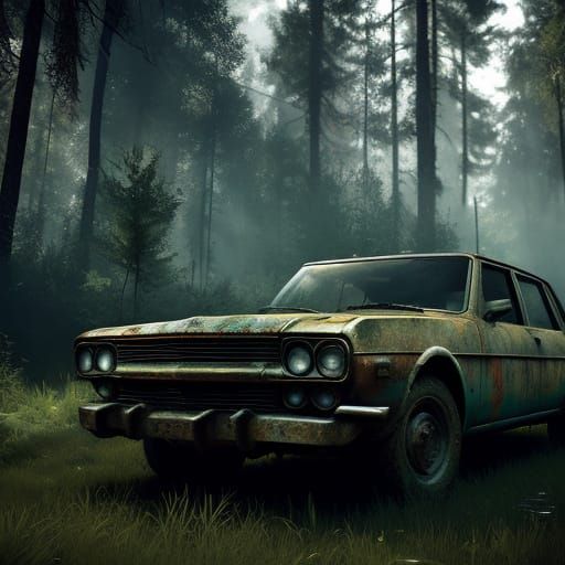 Post-Apocalyptic Survivor Hunt: 3D Game Cinematic