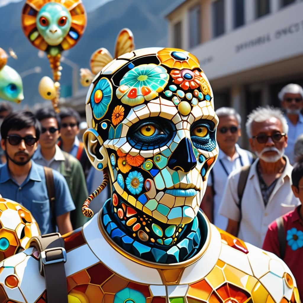 AI Generated Image of a Human Face