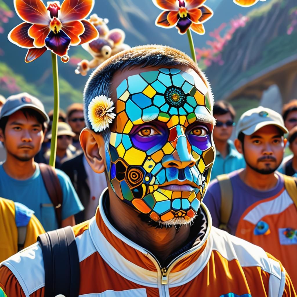 AI Generated Image of a Human Face