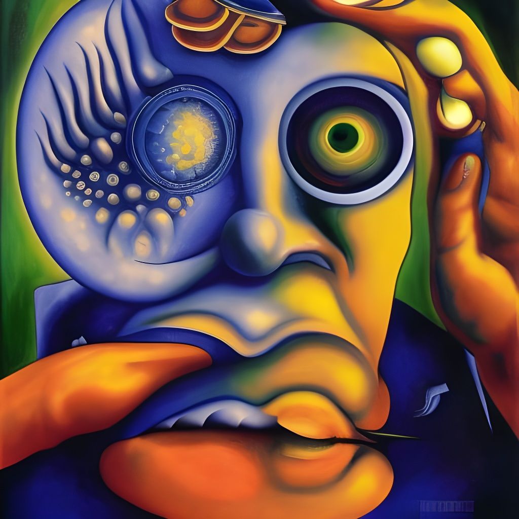 Hypnotic Eye of a Toadman: Fauvism Horror