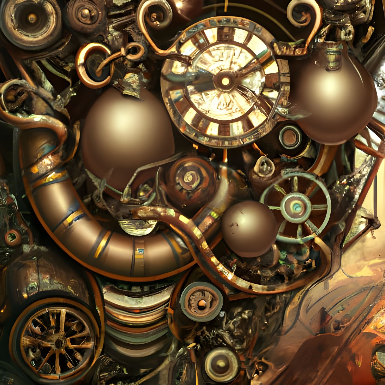 Steampunk Time Keeper