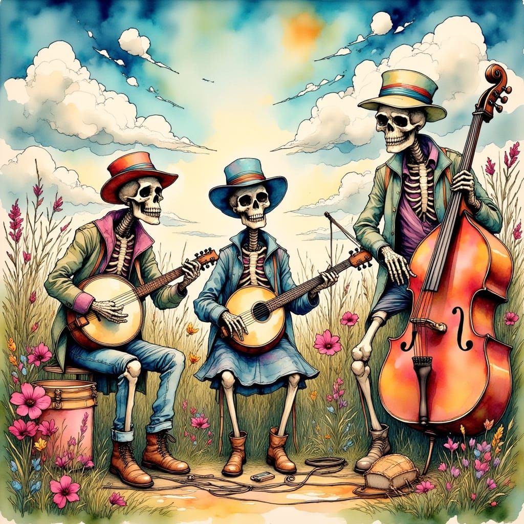 Dance til the bones jump and jive!