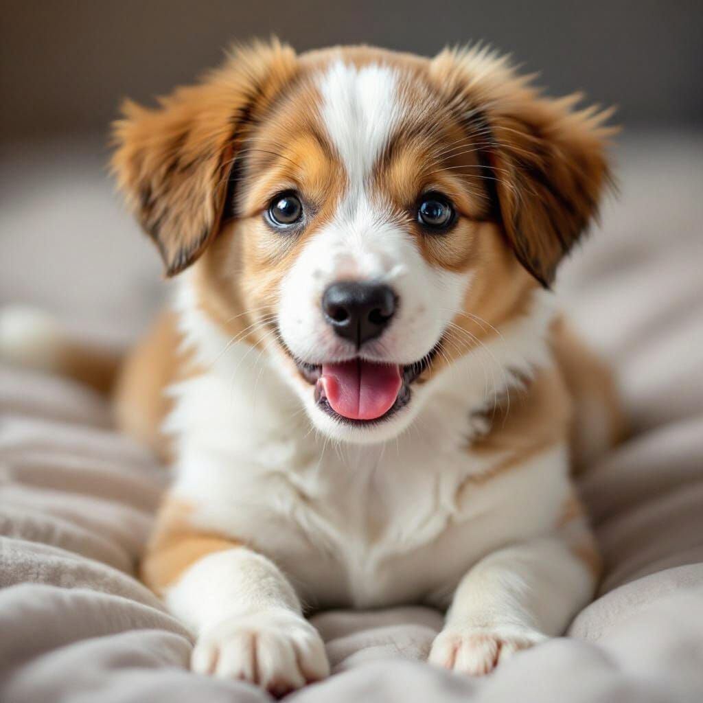 Cute Dog Generated by AI