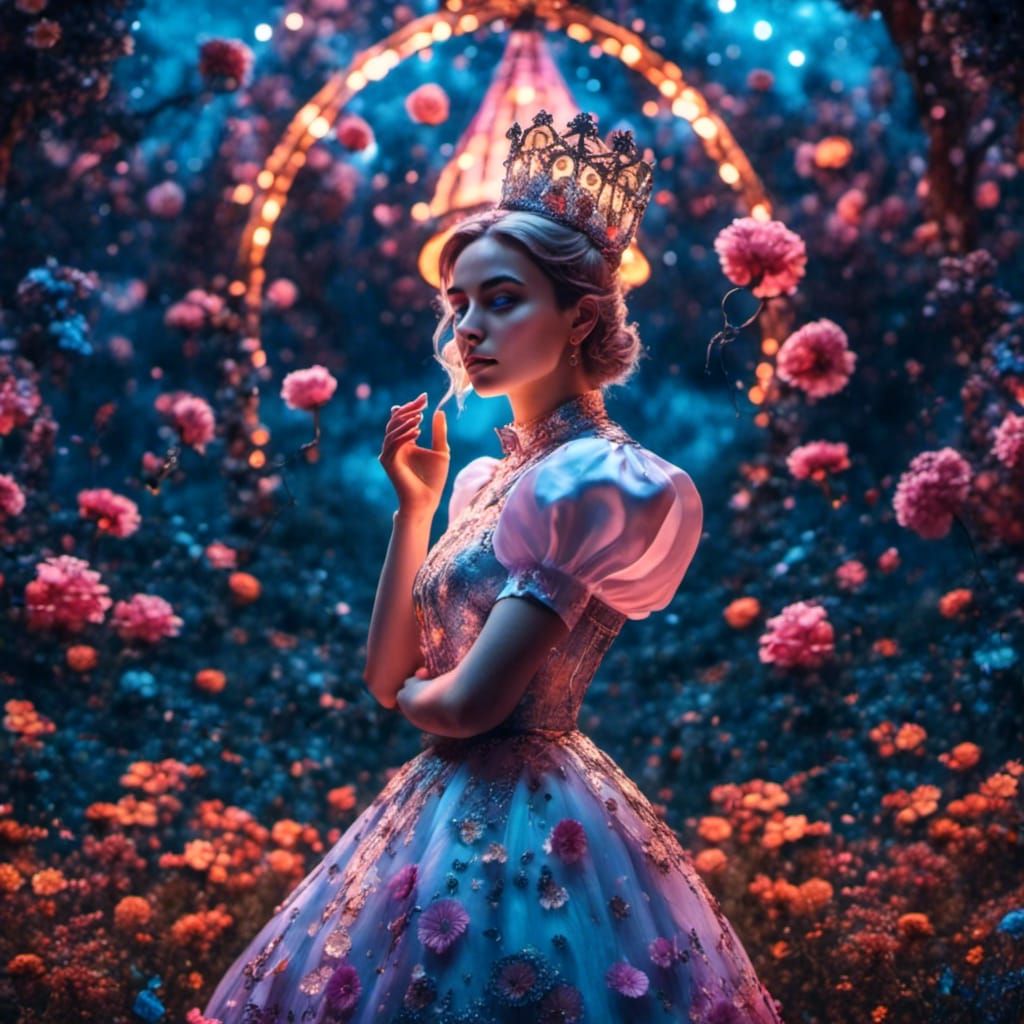 Alice in Wonderland: Cosmic Holographic Rabbit Hole