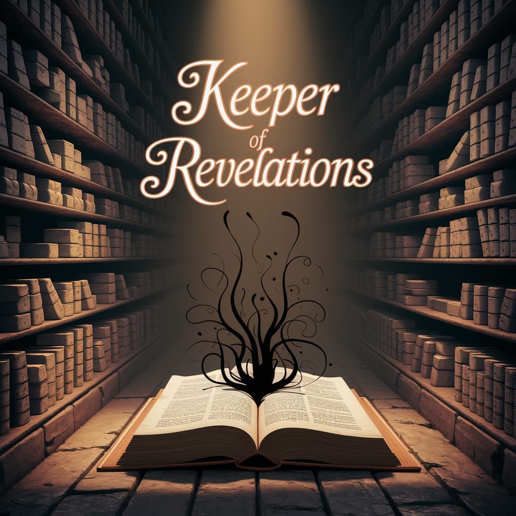 Ancient Library Secrets Revealed in Ethereal Light