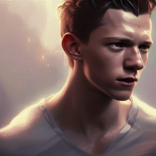 Detailed Portrait with Dynamic Lighting