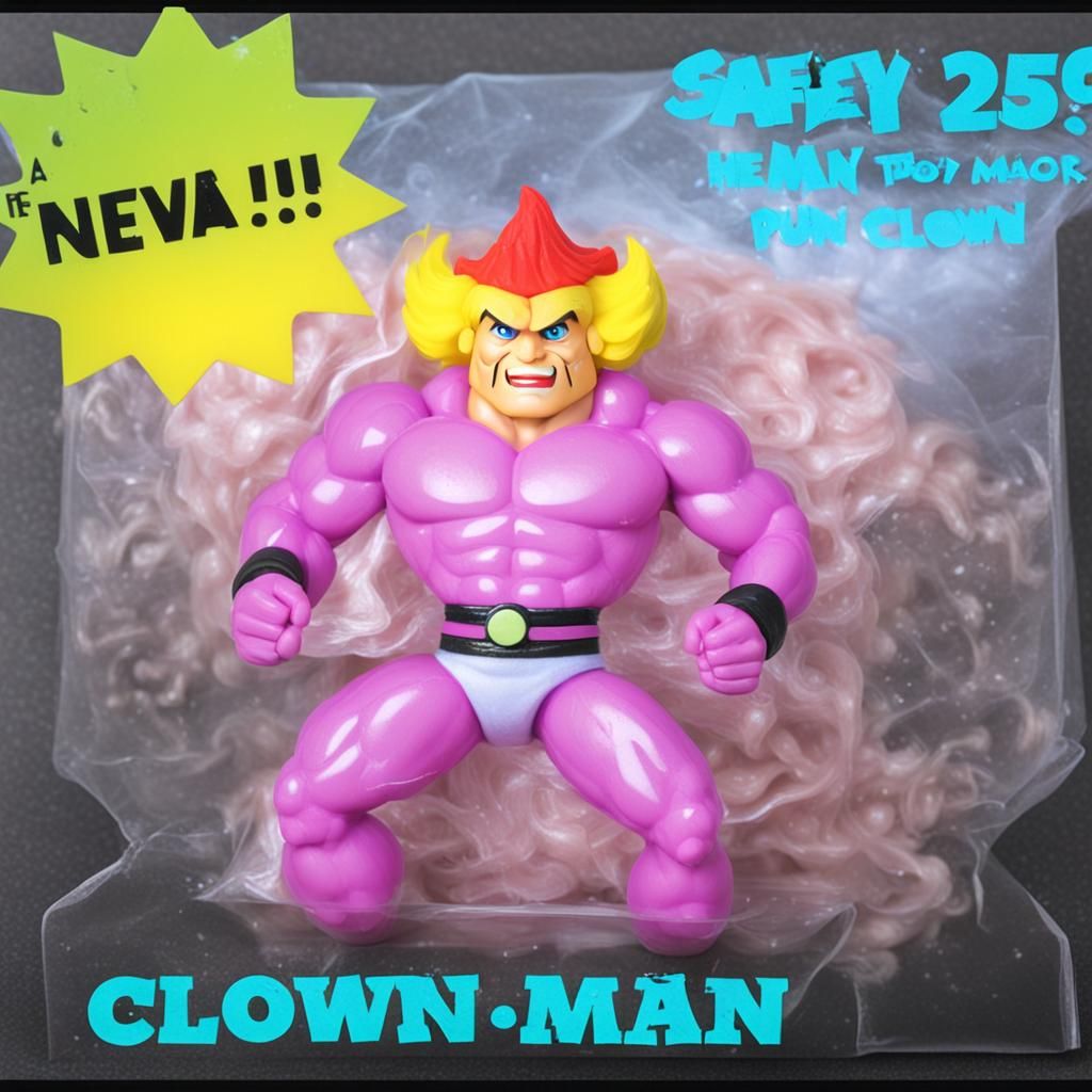 He-Man Toy in Blister Pack
