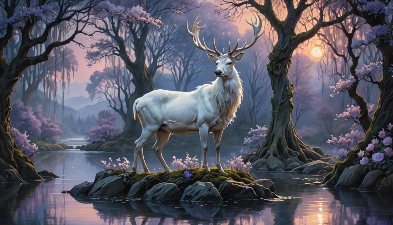 Enchanted Forest at Twilight