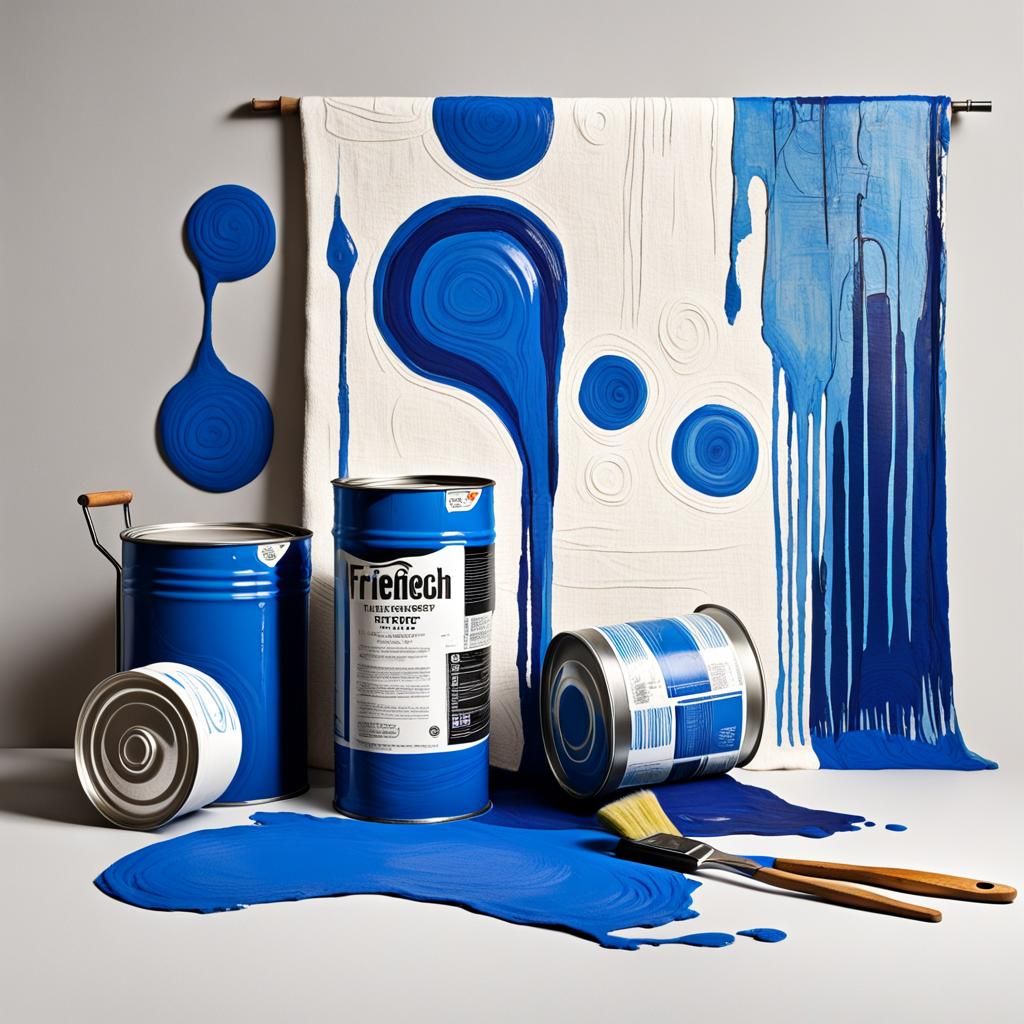 Paint Tools in Hundertwasser Inspired Art