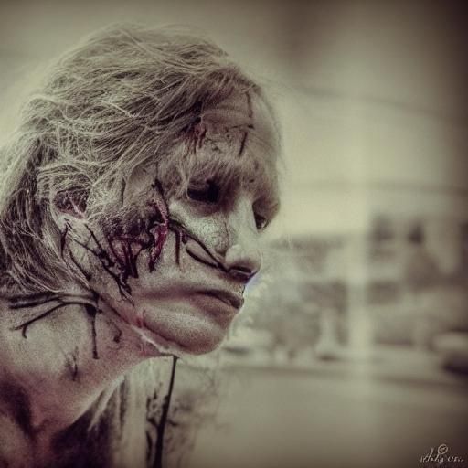 Atmospheric Portrait with Intricate Details in HDR