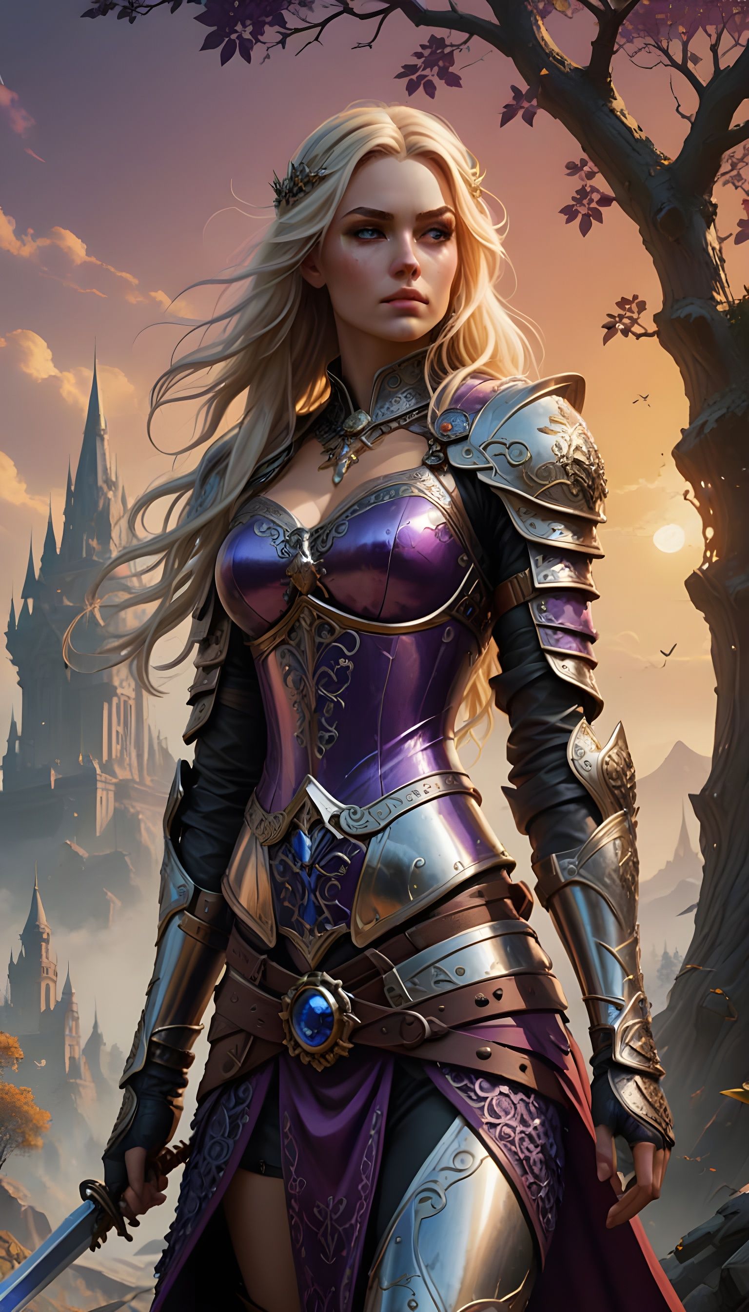 Elegant Warrior Combines Strength and Tenderness on the Batt...