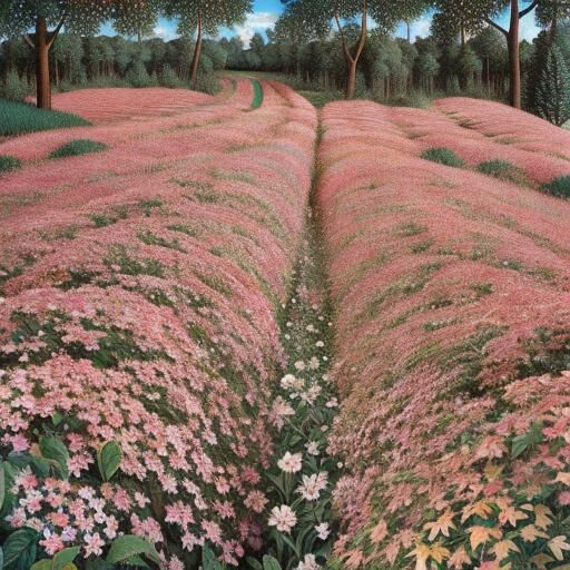 Photorealistic Rendering in Henri Rousseau Style