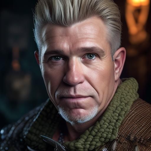 Baldur's Gate 3 Character Portrait, Professional Photography