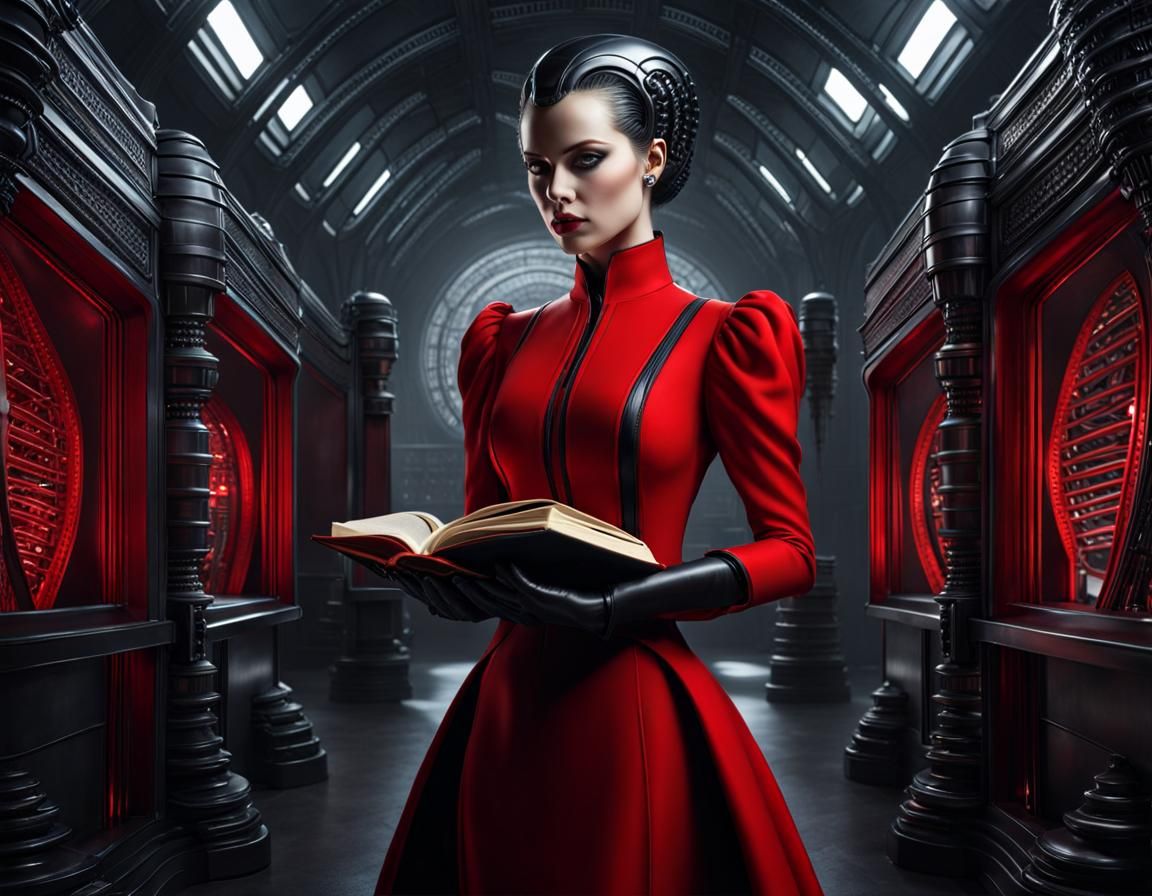 Lady Jessica Re-Imagined (in H. R. Giger's Dune)