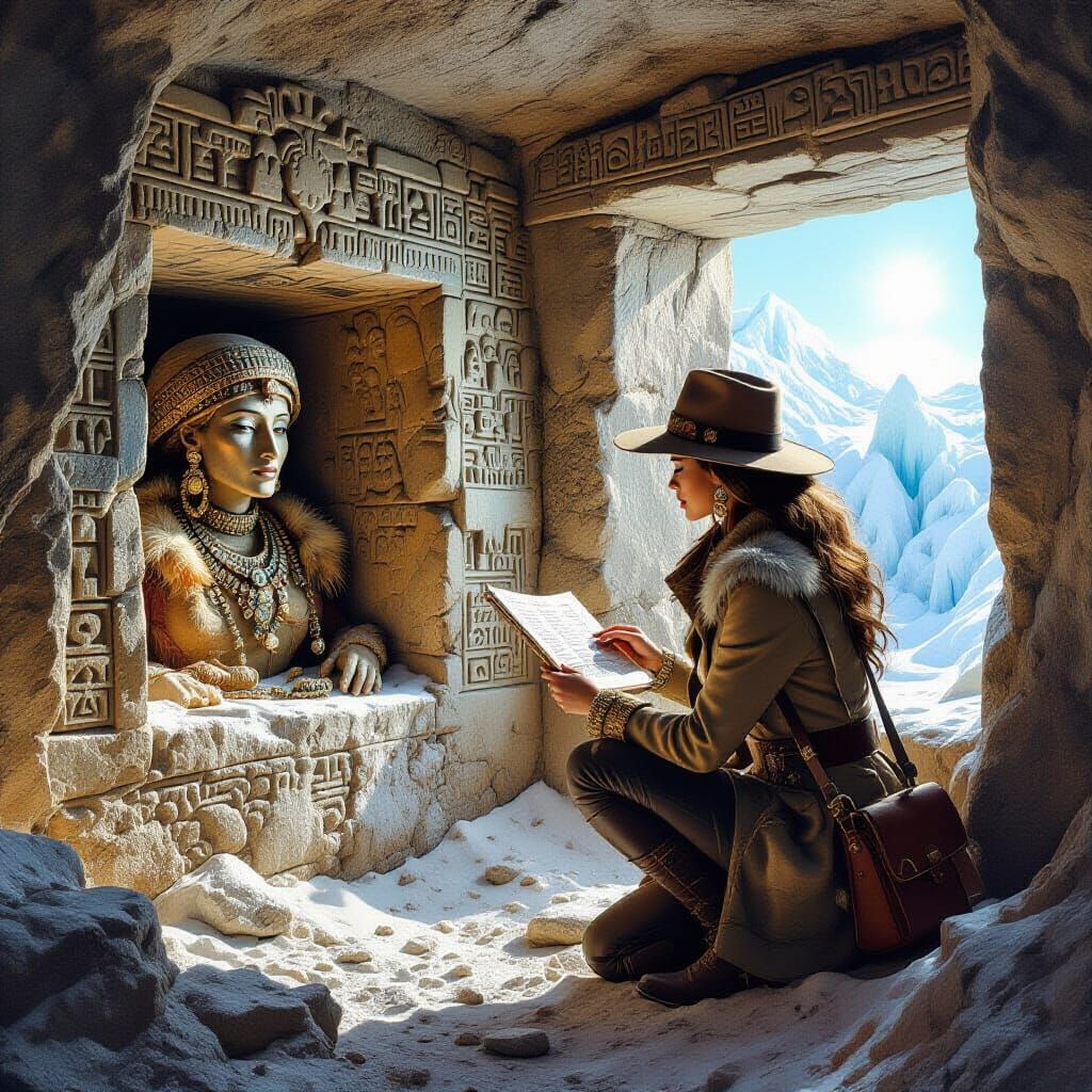 Siberian Ice Mummy Tomb Discovery with Fashion Archaeologist