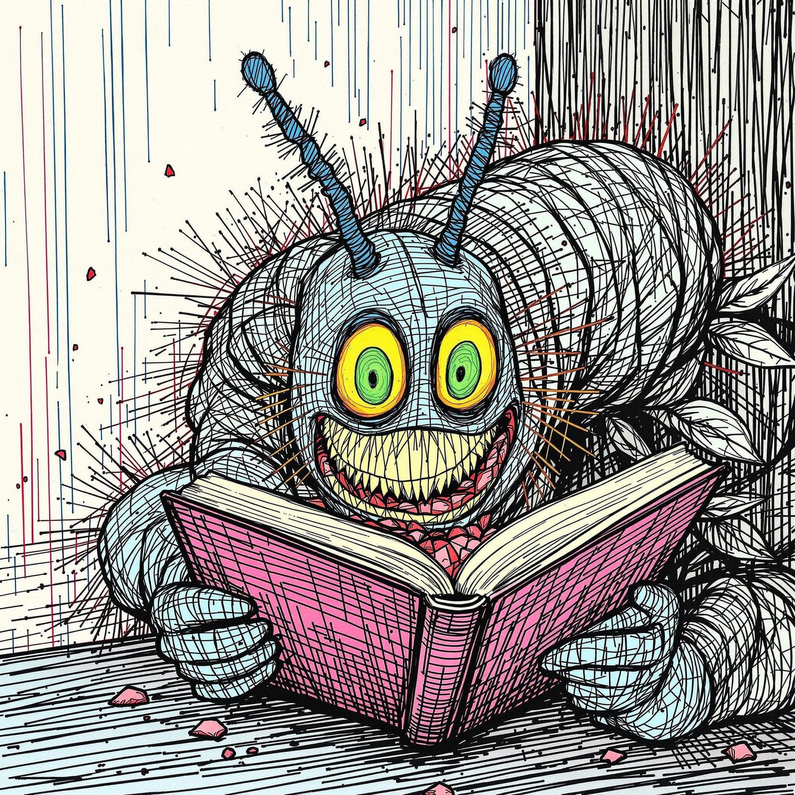 The Very Hungry Caterpillar Devours a Book