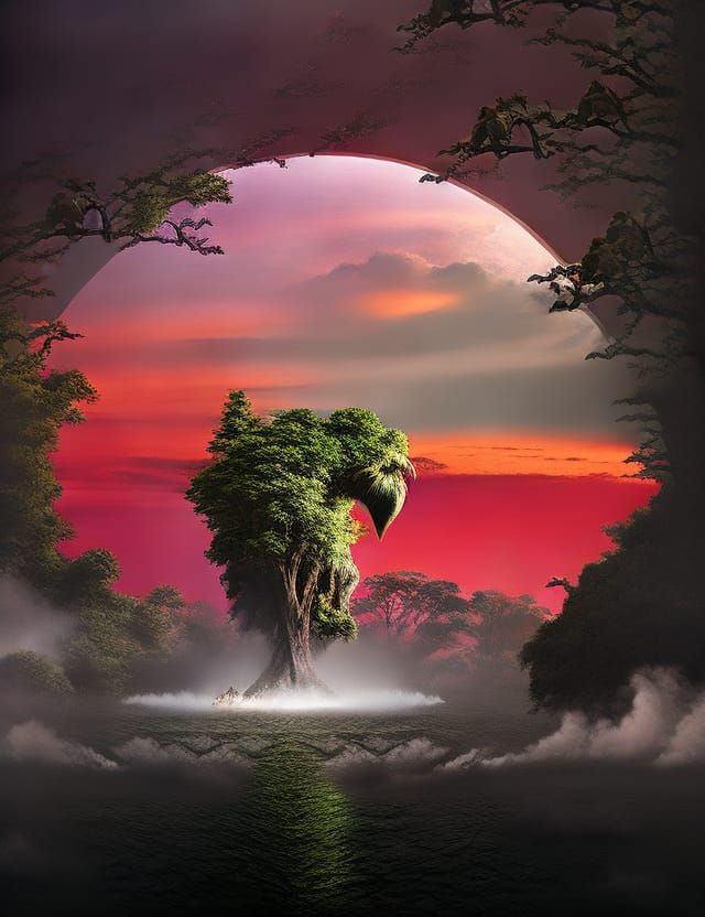 Eerie Ecological Horror Featuring Tree Sloth