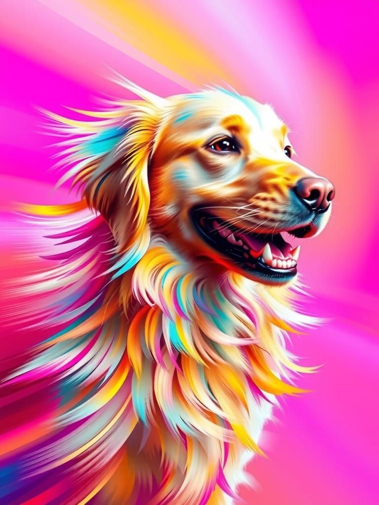 Rainbow Retriever