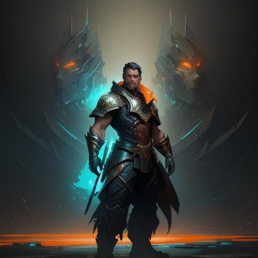 Hyperdetailed Splash Art Concept in 8K Resolution