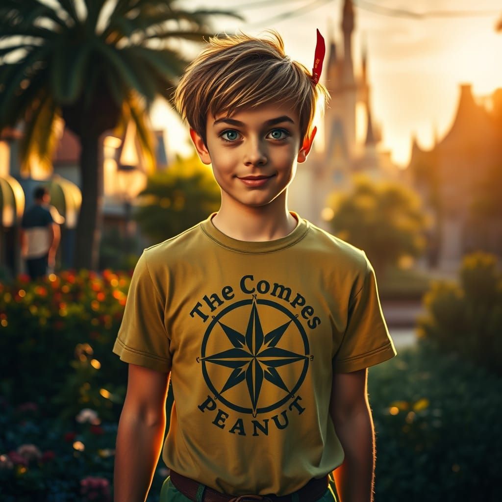 Peter Pan in Vibrant Disney World