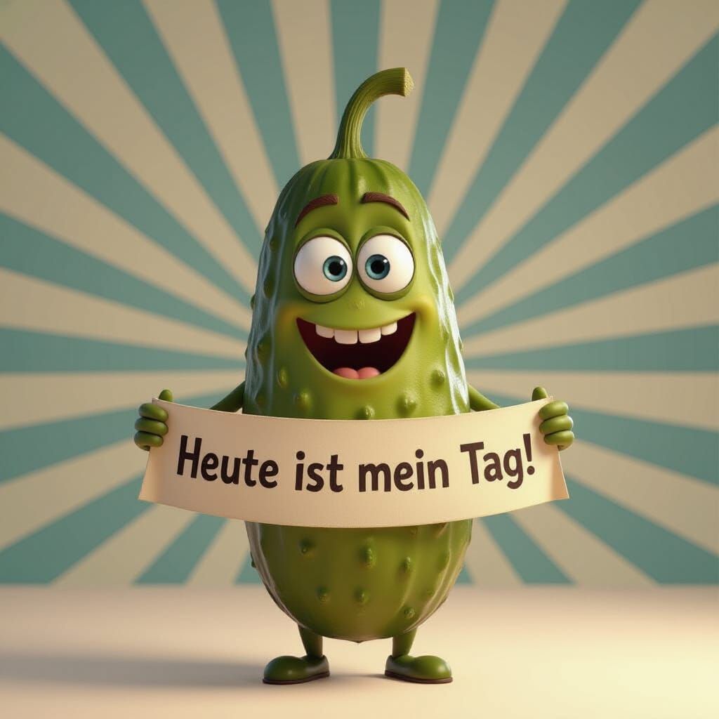 Funny Pickle Celebrates "My Day" in Pixar Style