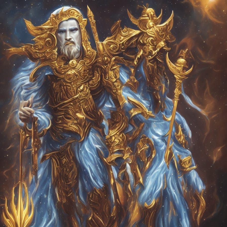 Celestial King Generated by AI