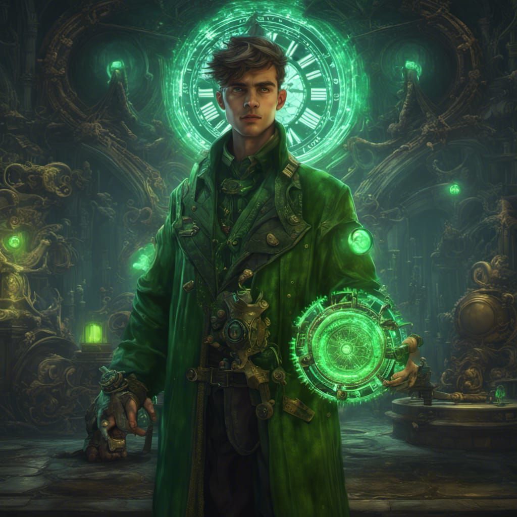 Wizard who controls time 4