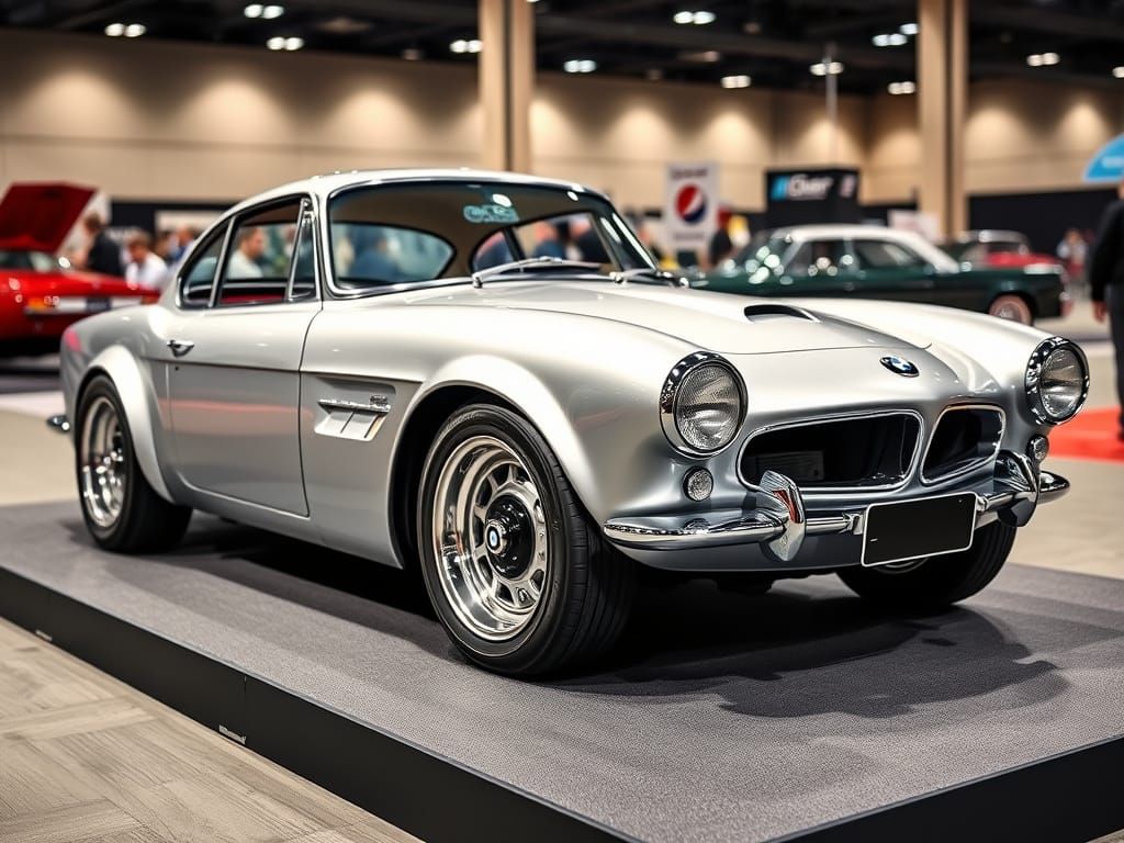 Restomod 1957 BMW 507 Coupe in Silver