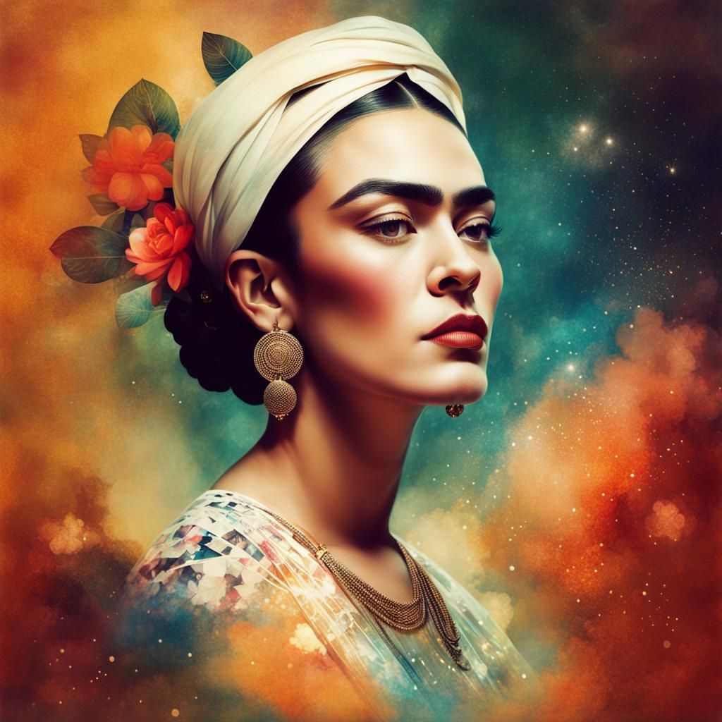 Portrait of Frida Kahlo