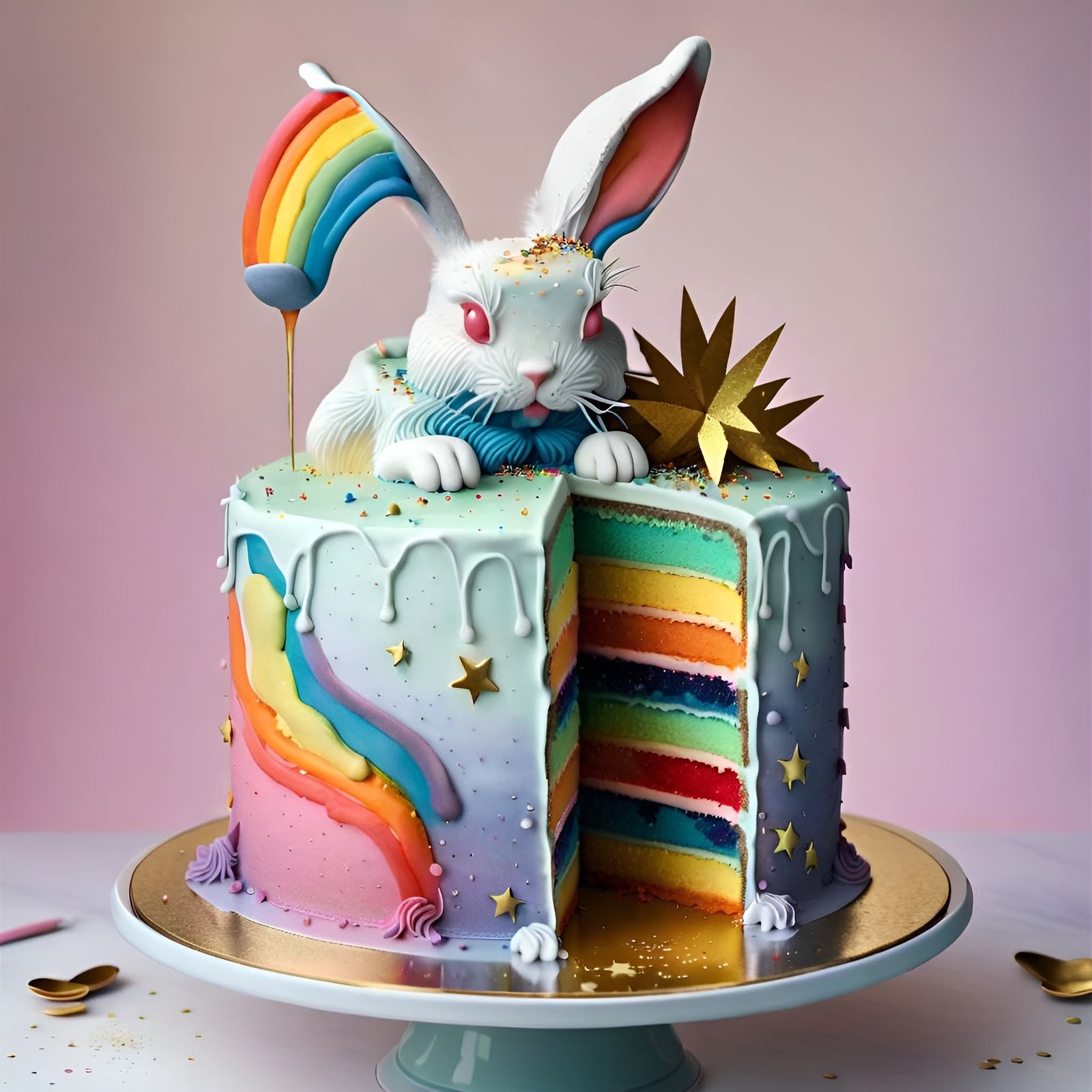 Bunny cake
