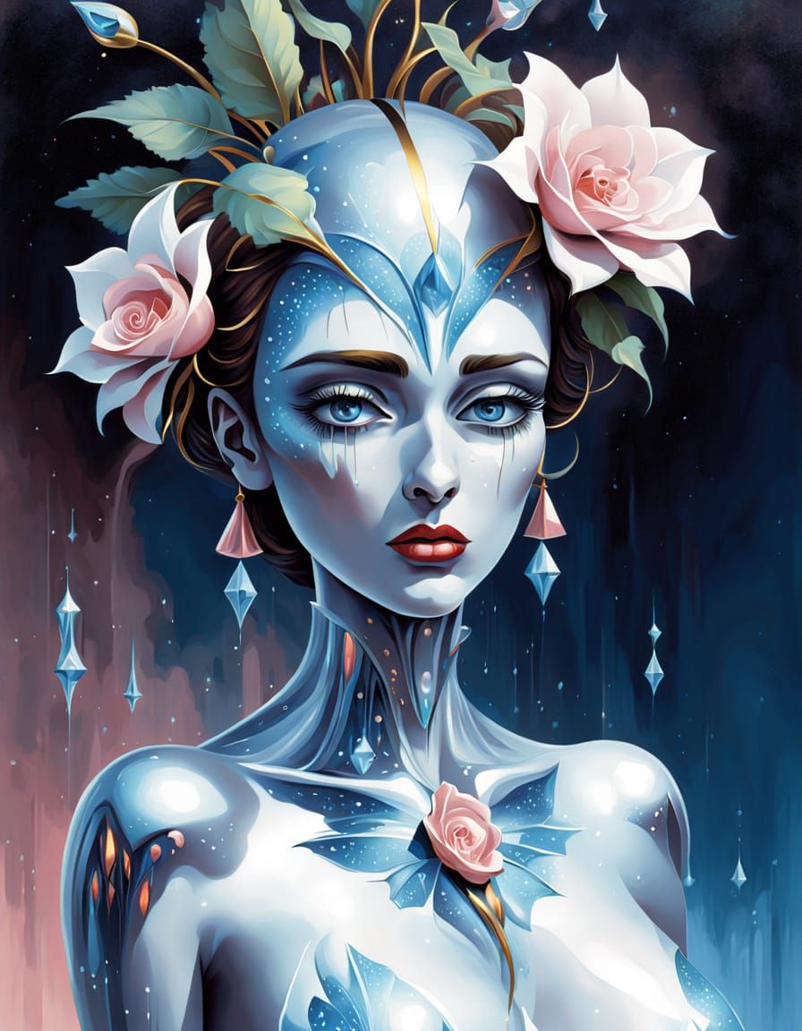 Android Goddess of Cyber-Mysticism