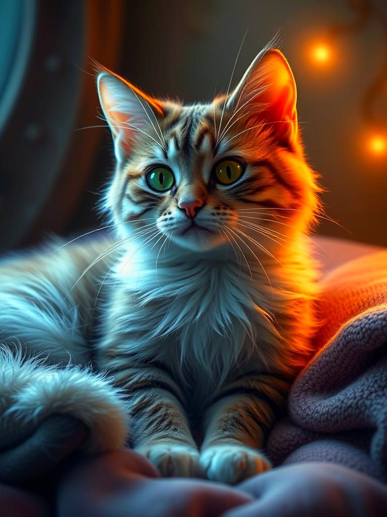 Surreal Ethereal Realms Unveil Whimsical Domestic Bliss