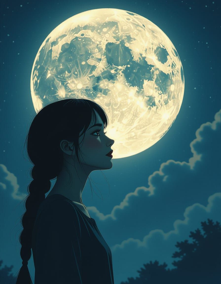 Ethereal Psychotic Maiden in Dark Fantasy Style