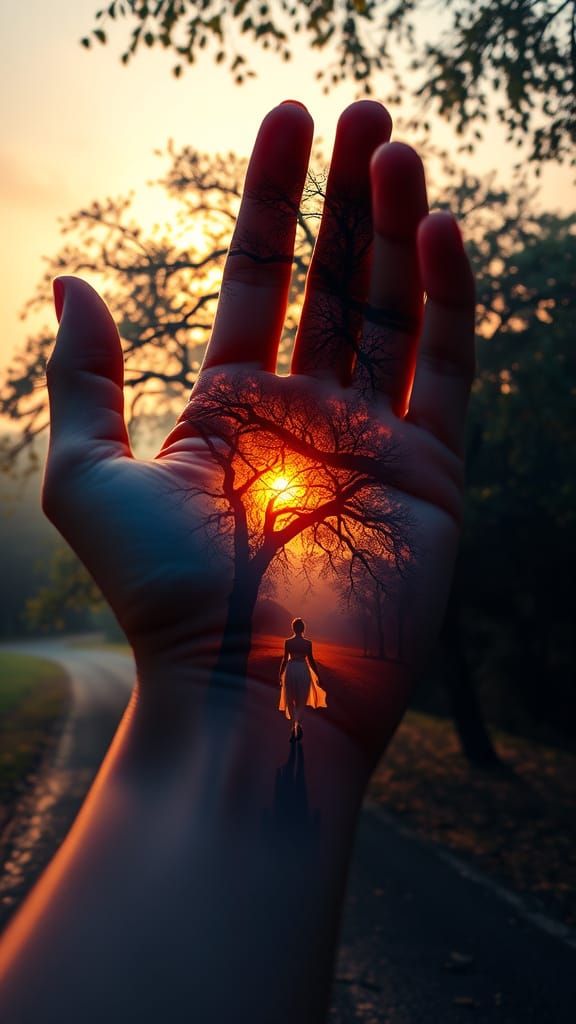 Dreamlike Serenity in Impressionistic Brushstrokes