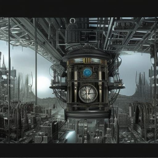 The Time Machine: Epic Digital Matte Painting