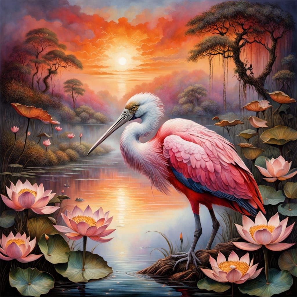 The eternal problems with bird toes, in spite of negative prompts…