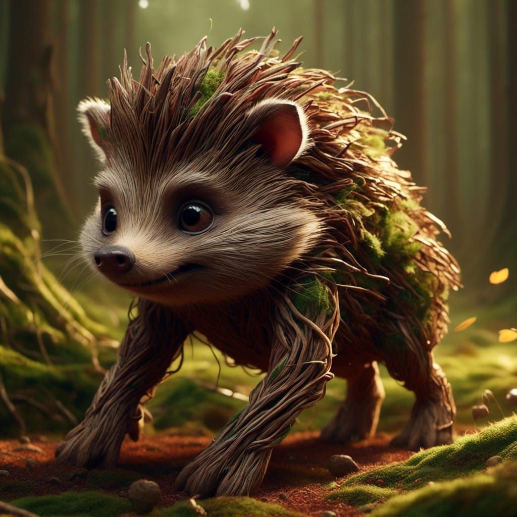 Cute Hedgehog Generated with LoRA Model