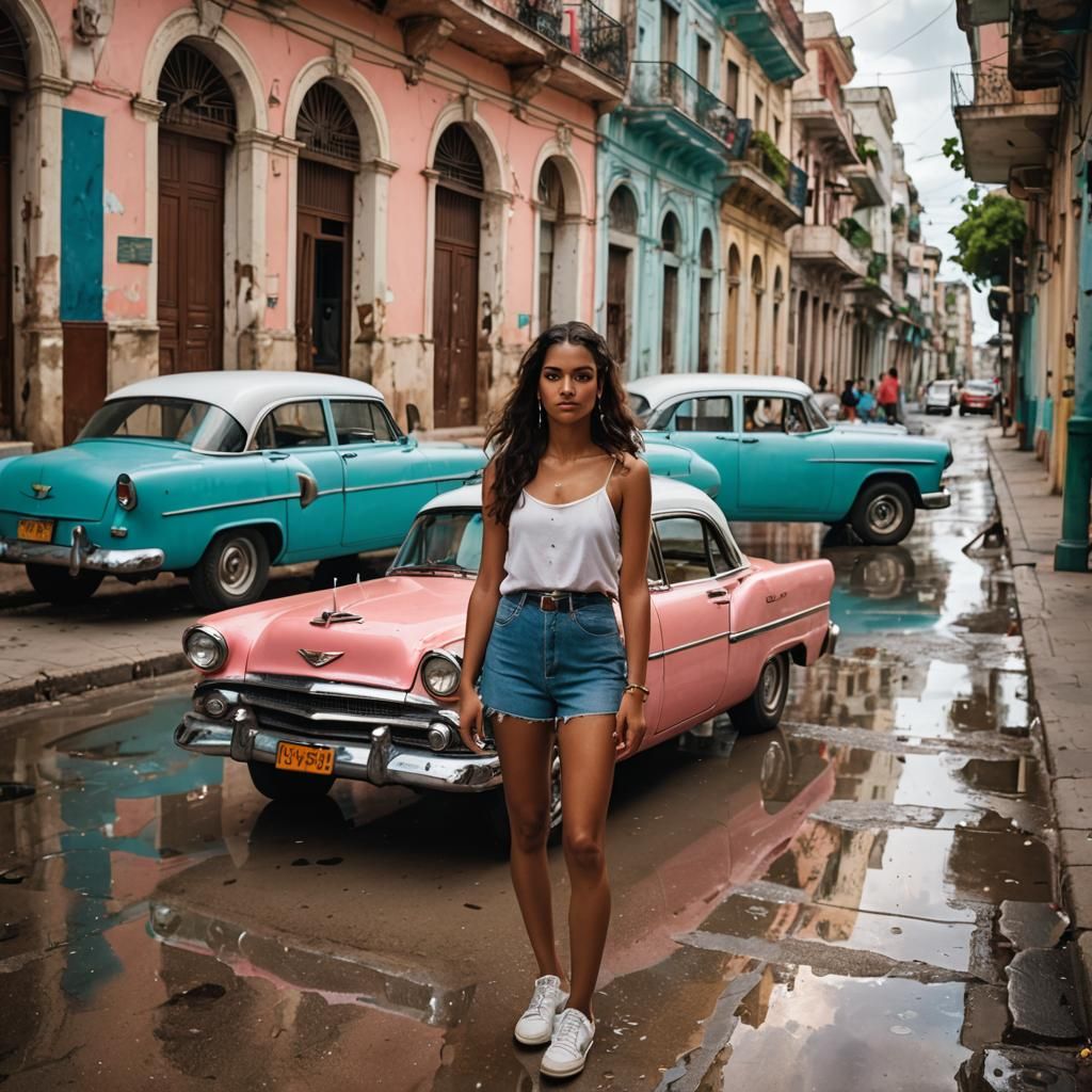 Two Cuban Girls, sometimes only one, who knows? It's AI right? Let's see what happens...