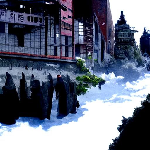 A city near water