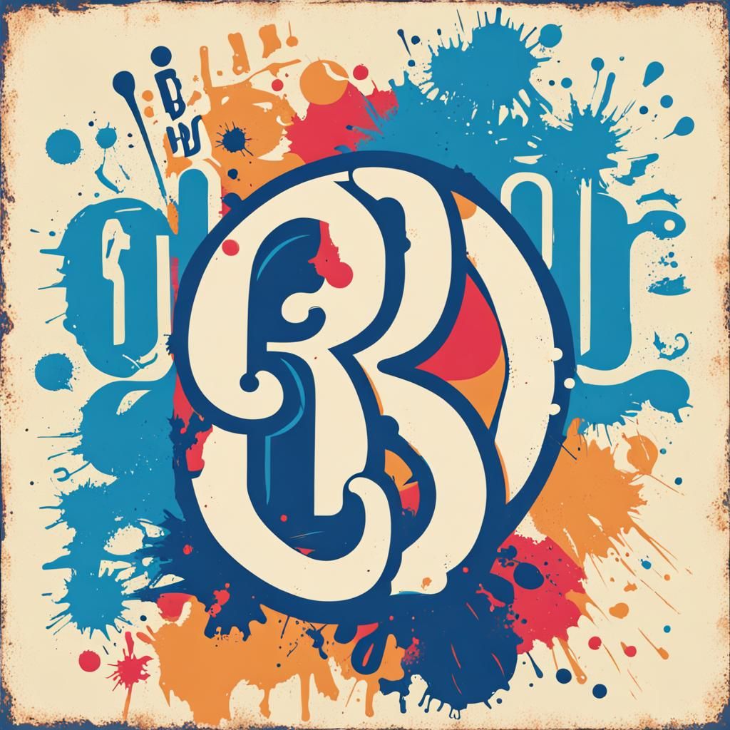 Vintage Typography T-Shirt Design: Group B