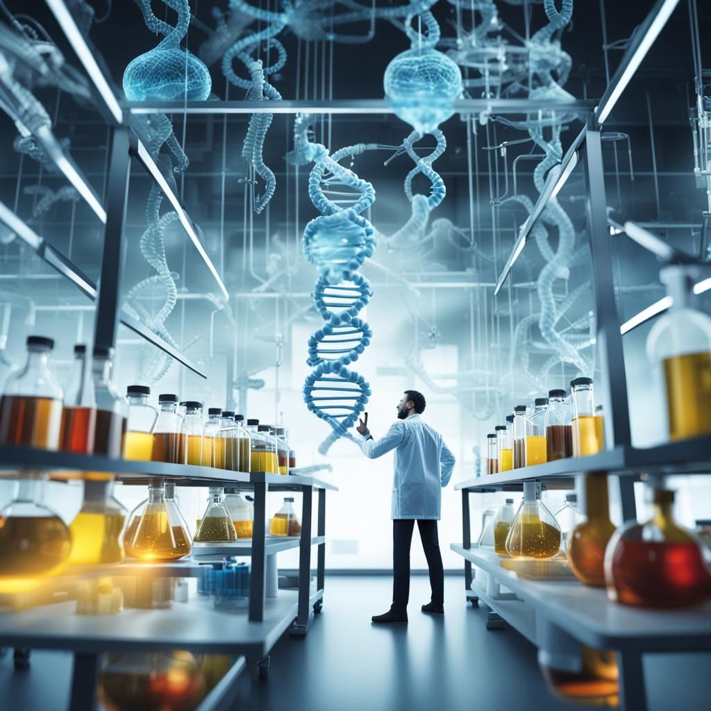 Scientist's Virtual Lab: 3D Science Art