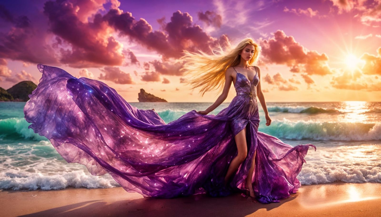 ☀️💜Amethyst Dress💜☀️