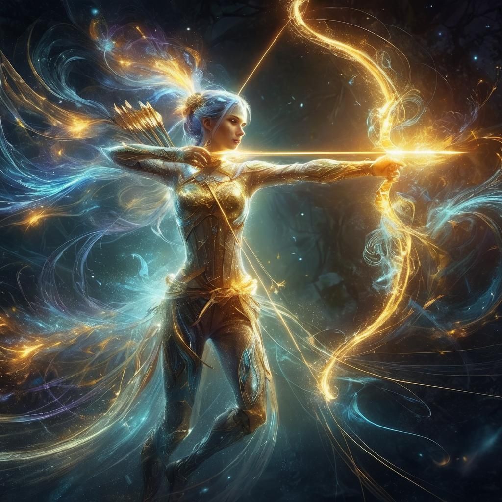 A Fearless Archer Integrated with a Bow of Light a