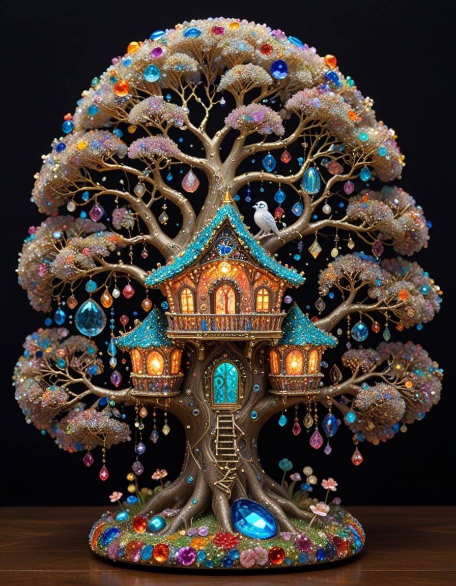 Gemstone treehouse