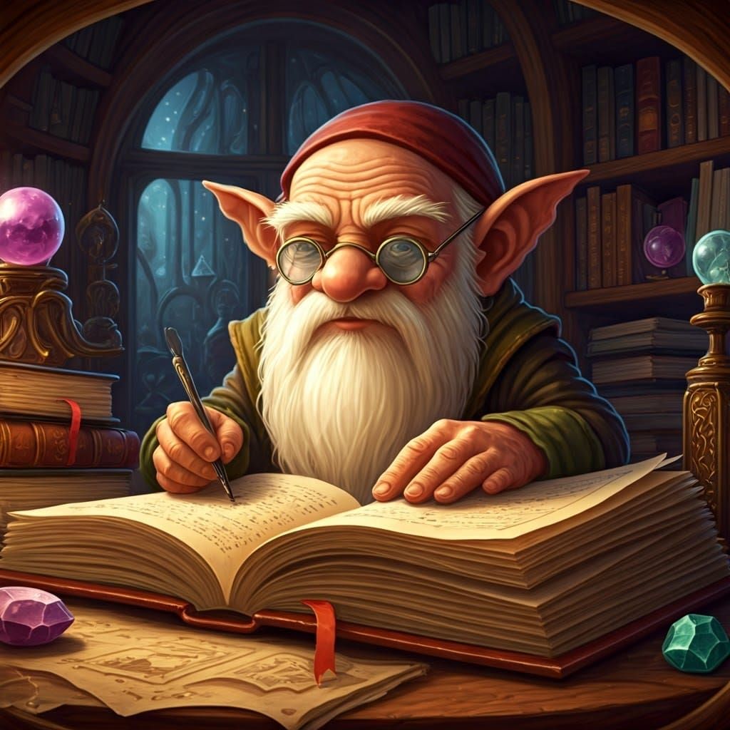 Gnome of Mystic Lore