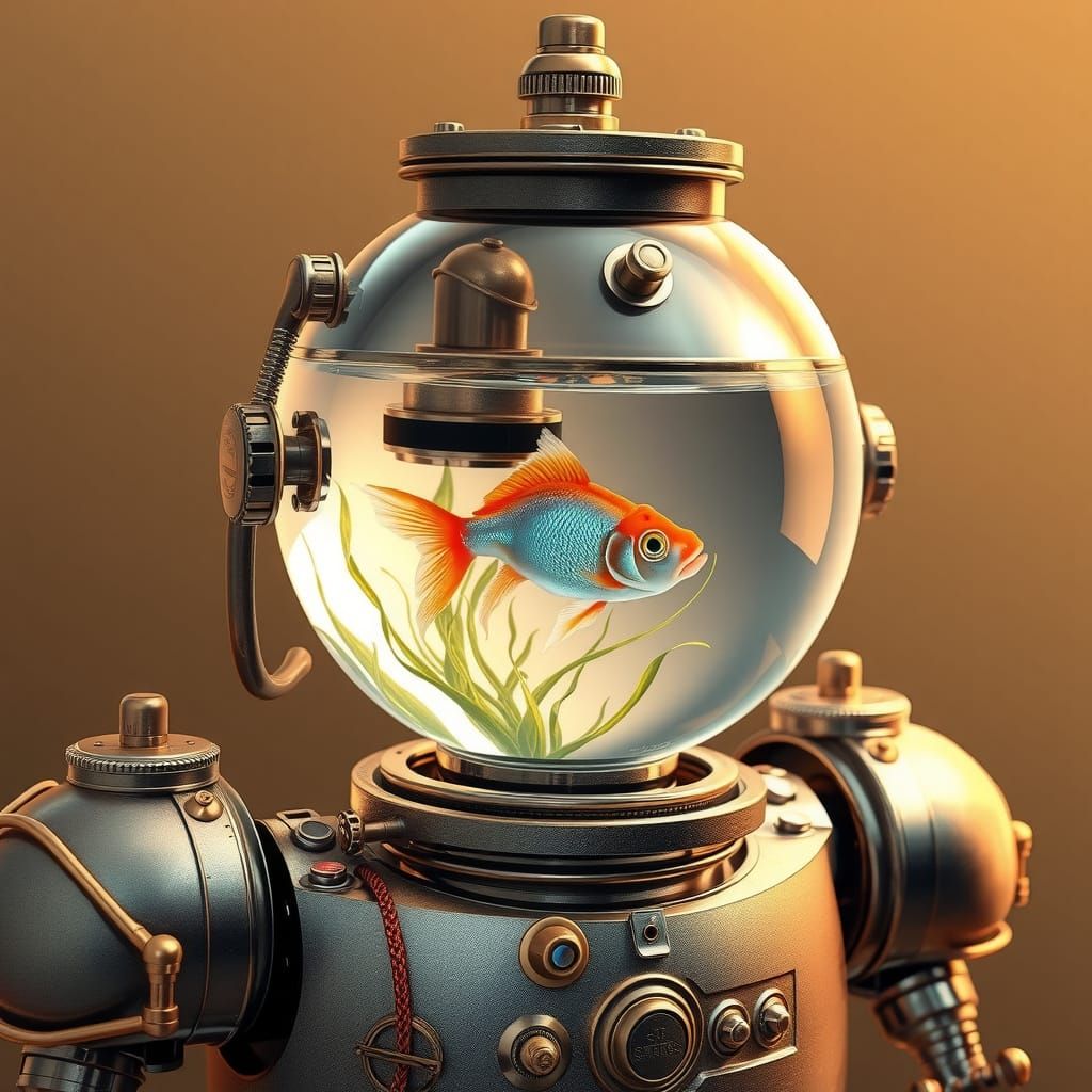 Renaissance Cyborg Diver