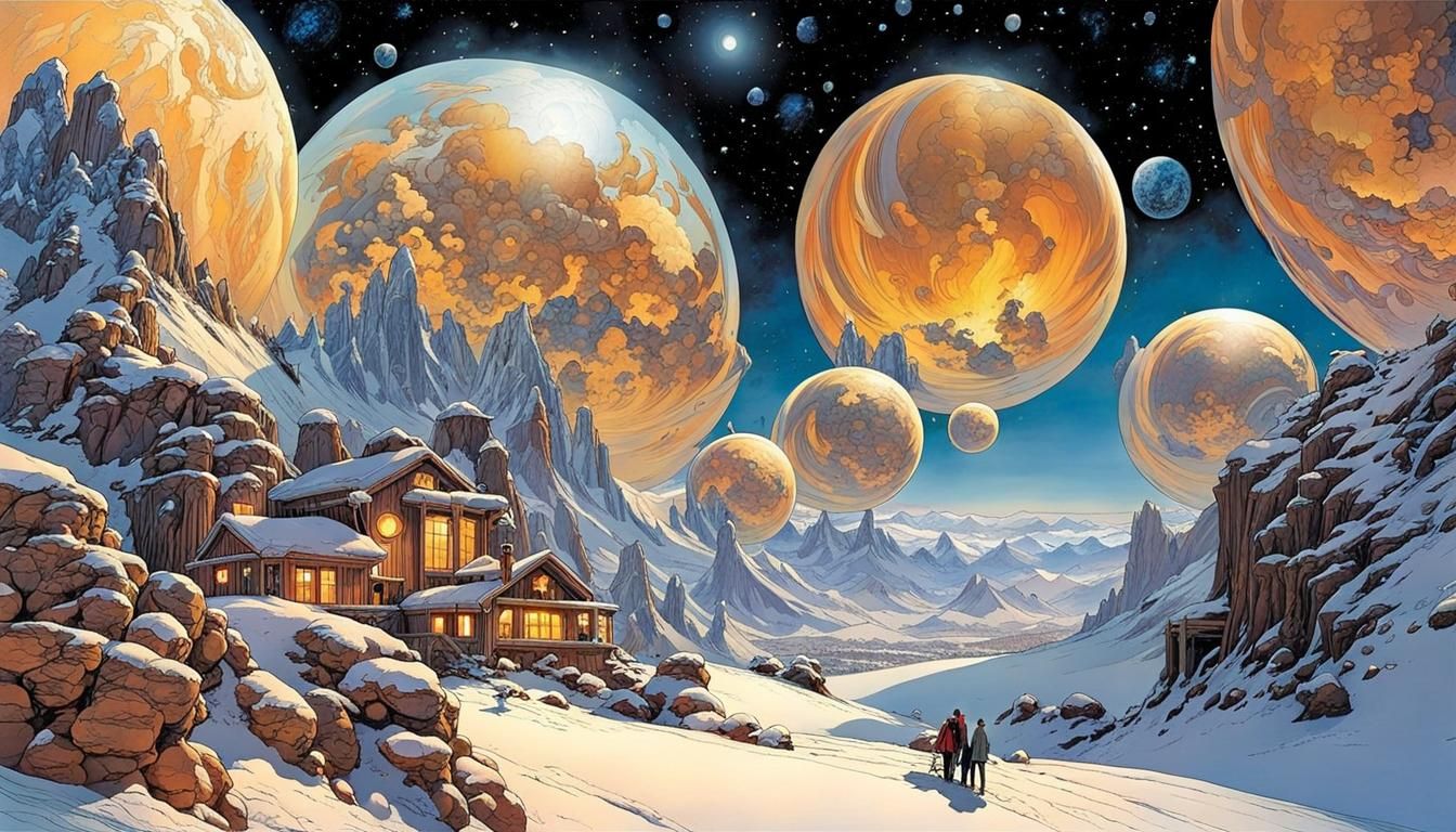 Cosmic Bubble Homes: A Comic Book Adventure