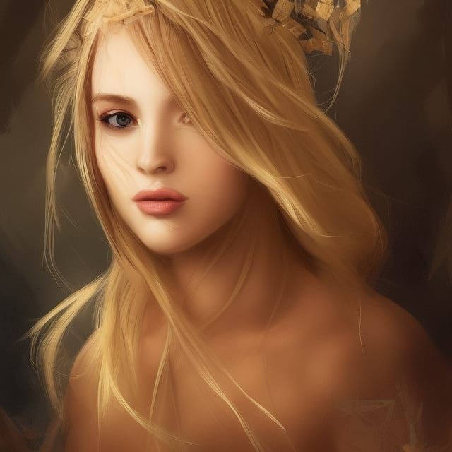 blond goddess of tree